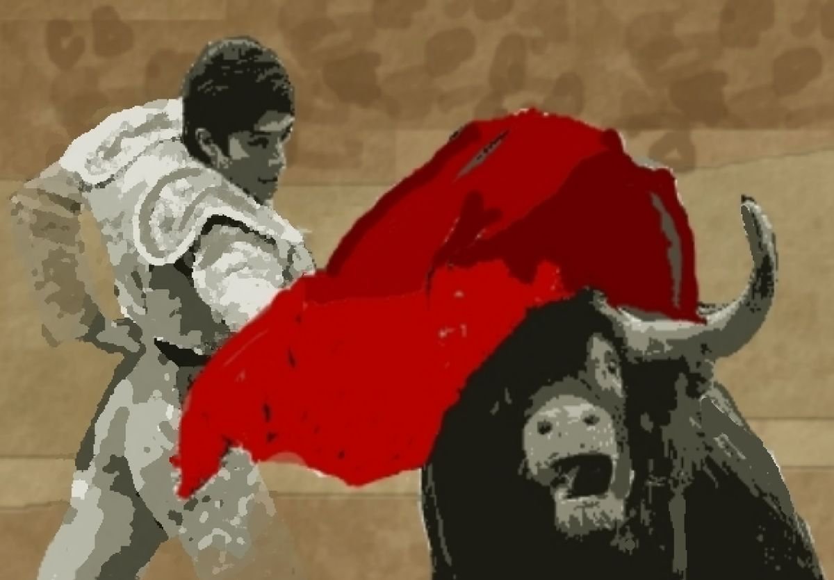 The Bullfight by Joe McHarg