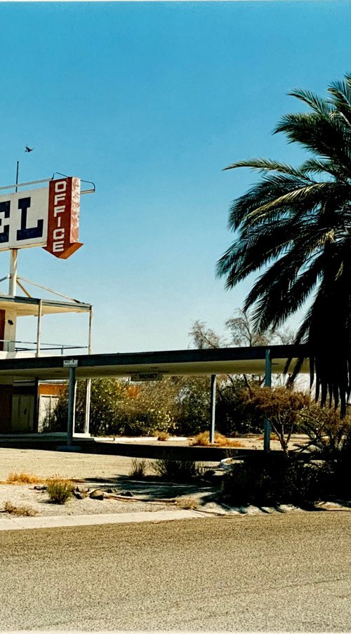 North Shore Motel Office I, Salton Sea California by Richard Heeps