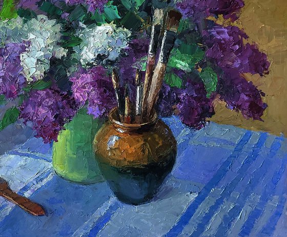 Still life with lilac