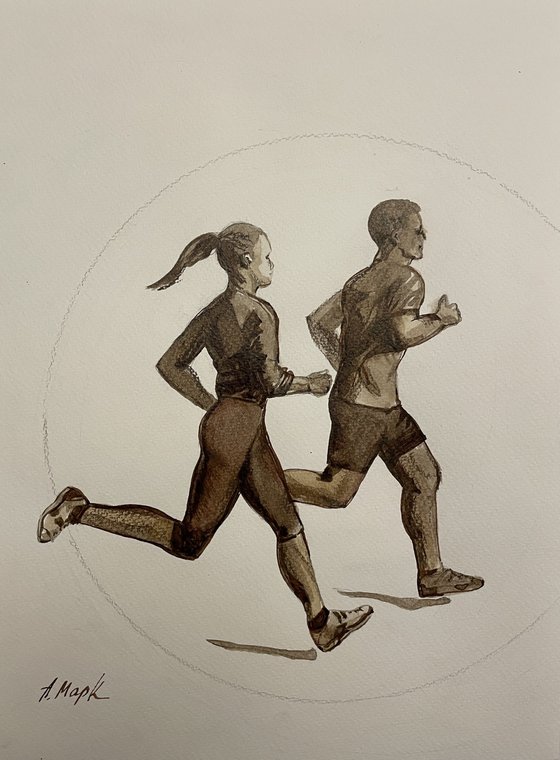 Body sport seria - running together