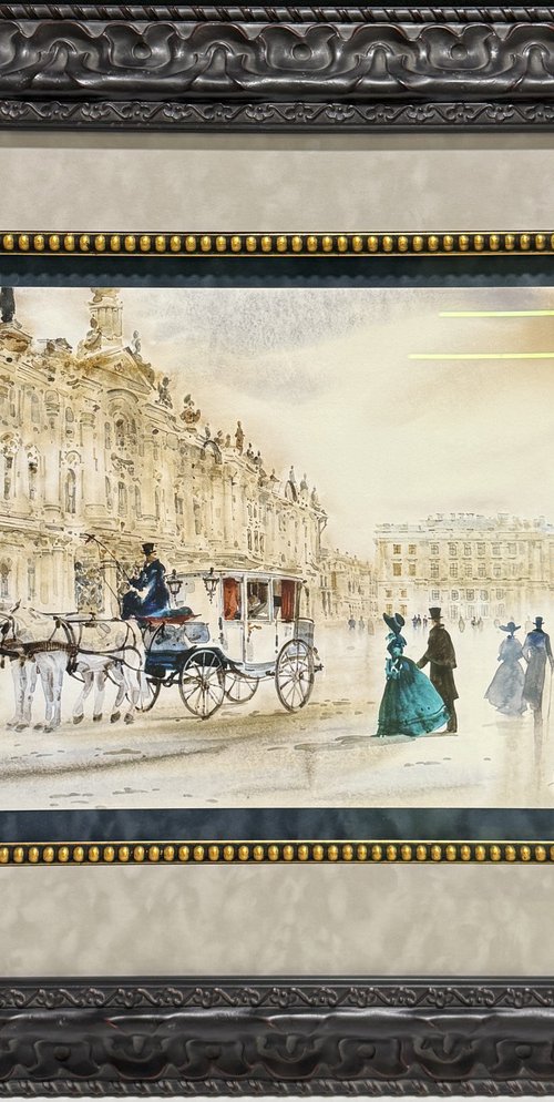 An Evening Carriage by SVETLANA GADJIEVA