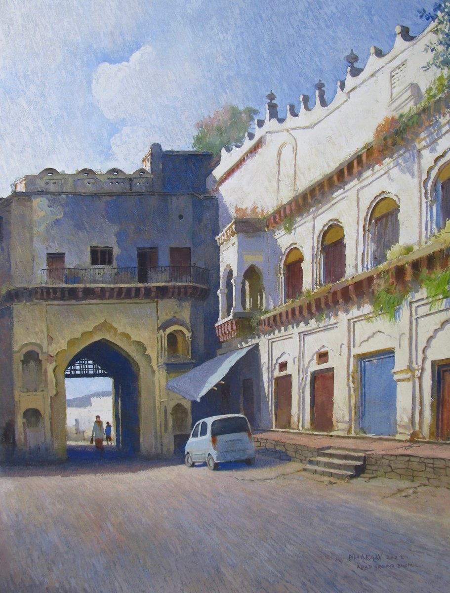 Azad maidan lane, Old Bhopal by Bhargavkumar Kulkarni