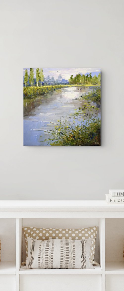 Magic pond by Sonja Brussen