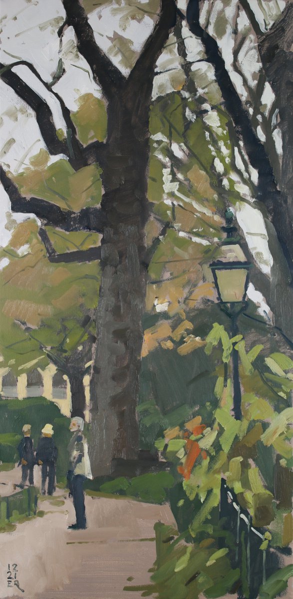 Pavilion Garden Tree, Brighton by Elliot Roworth