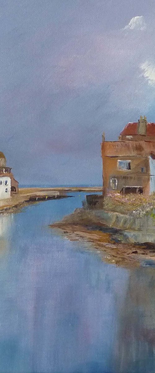 Reflections of Staithes by Margaret Denholm