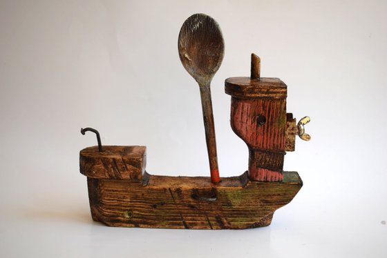 wooden ship "Chef"