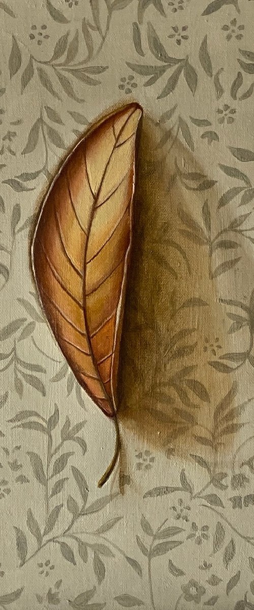 Golden leaf by Priyanka Singh