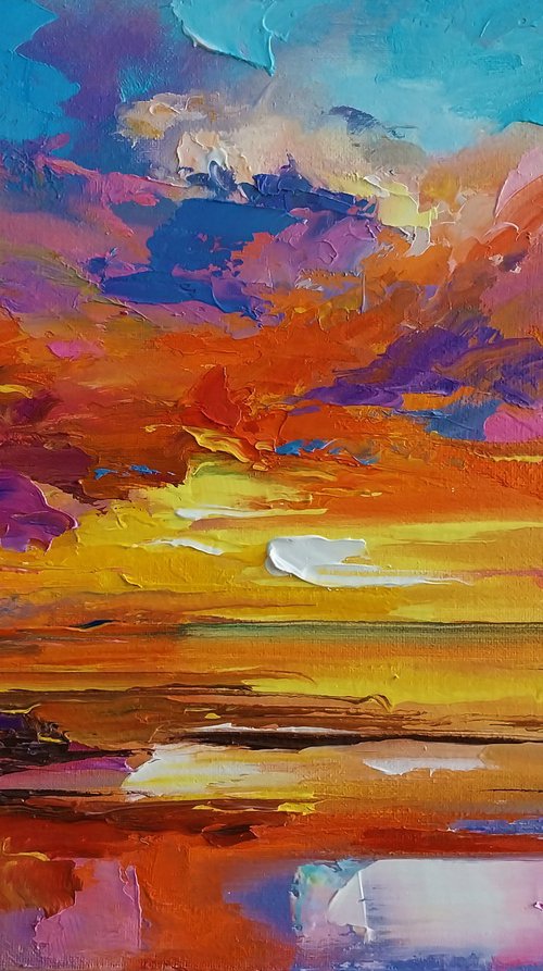 Abstract  seascape 01 by Andrej  Ostapchuk