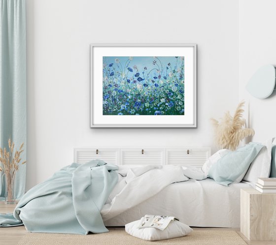 Teal Petals