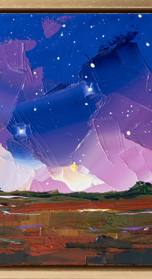 Iridescent Night Sky 15 by Joseph Villanueva