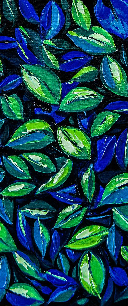 The Petal Wall by ARTIST GURDISH PANNU
