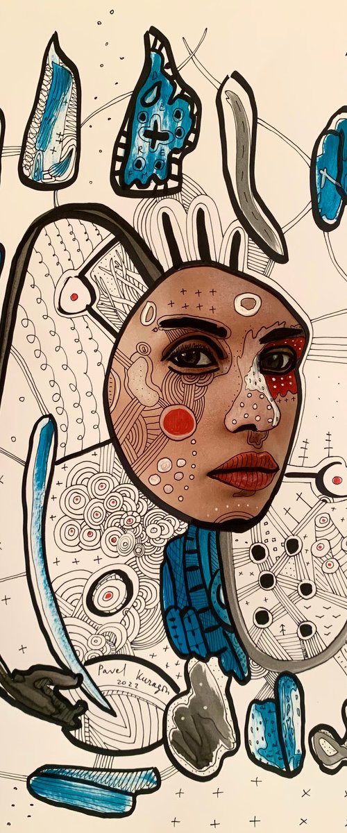 Surreal portrait #117 by Pavel Kuragin