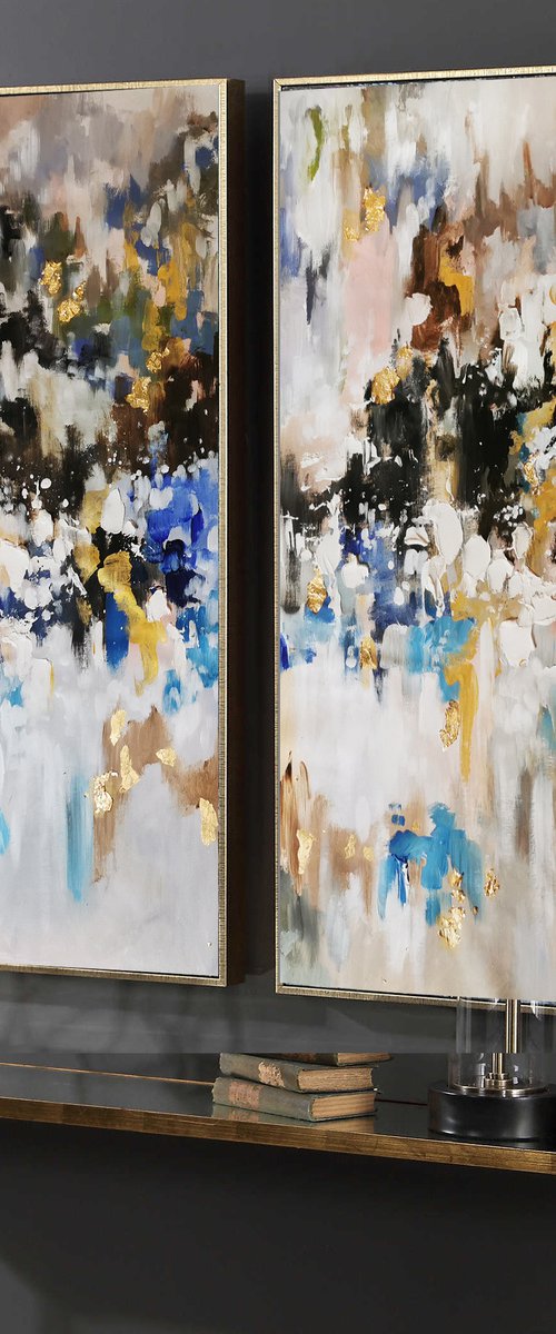 Abstract Paintings, Set paintings by Annet Loginova