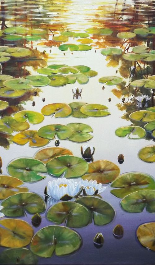 Water Lilies by Oleg Riabchuk