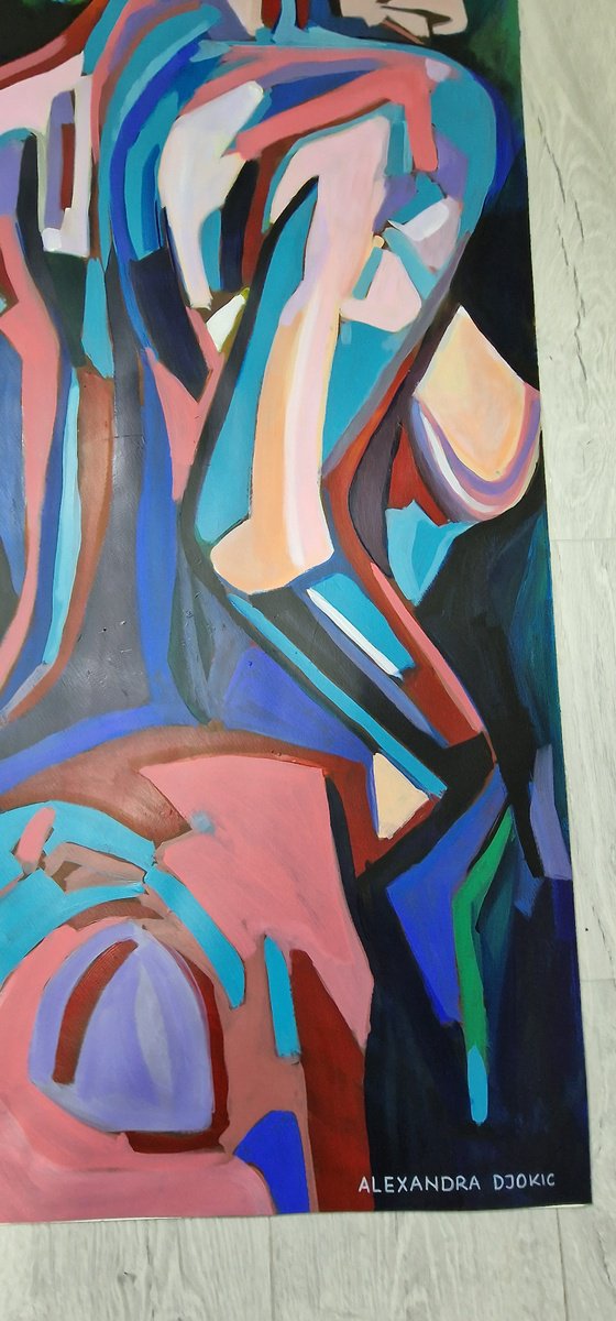 Nude Abstract / 101 x 72 cm