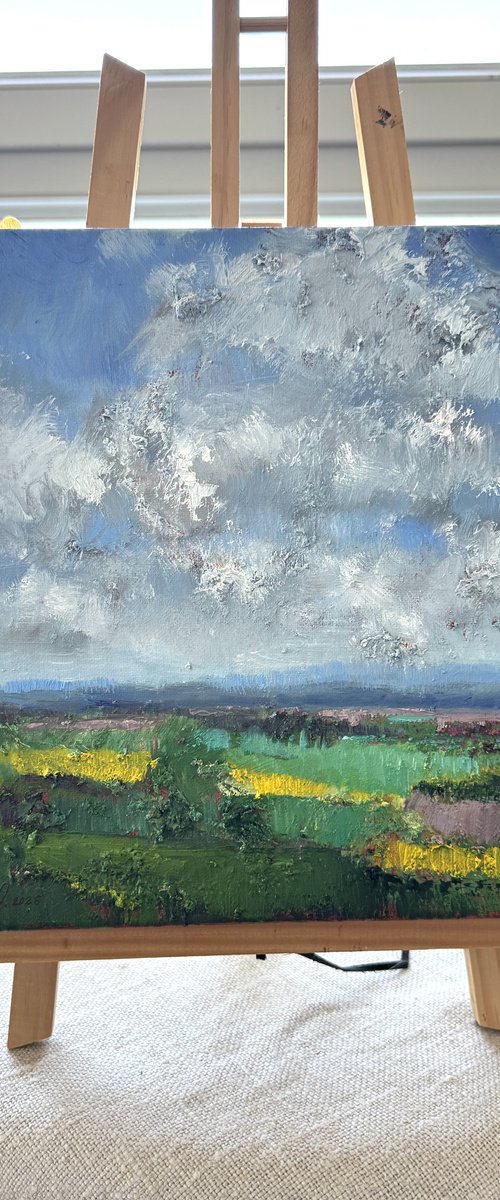 Landscape sky and clouds by Olha Laptieva