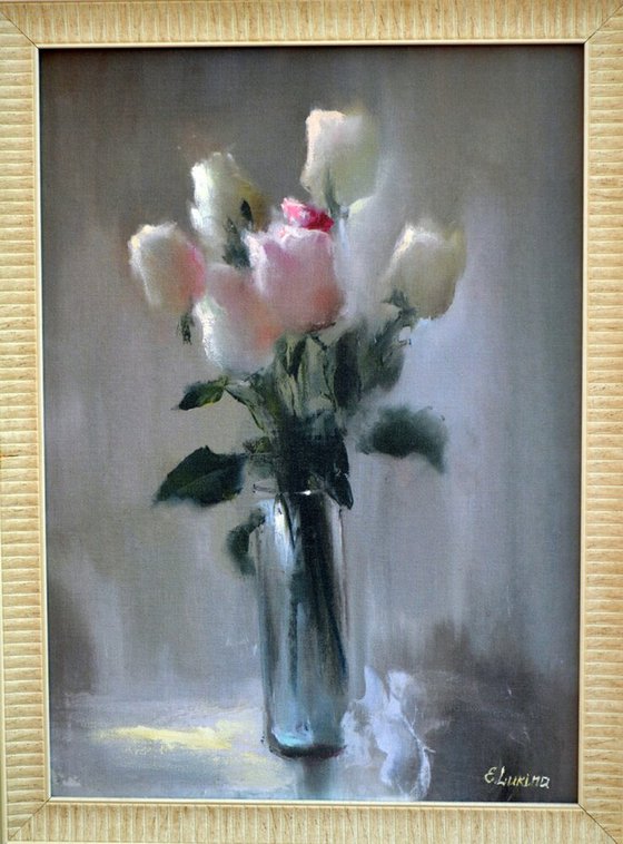 Roses in vase