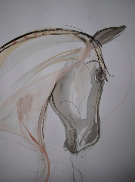 Sketch horse