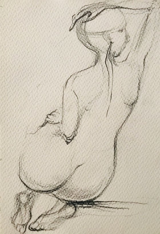 Nude pencil drawing 160820191