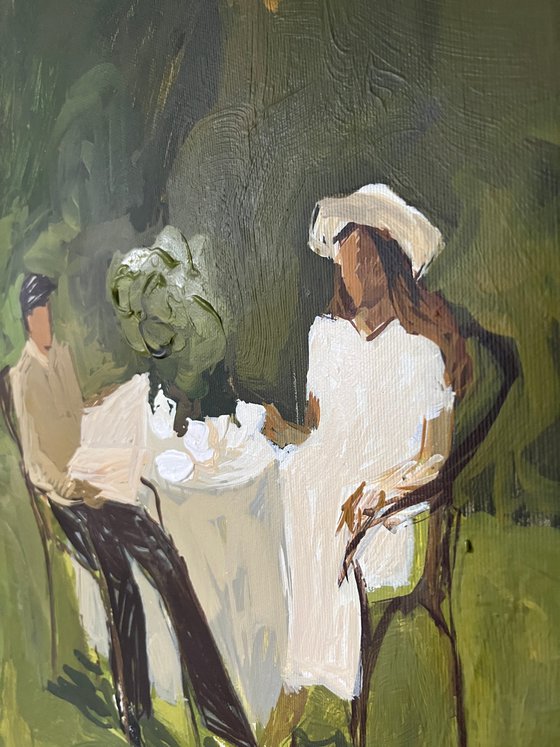 «Time of White Hydrangeas»