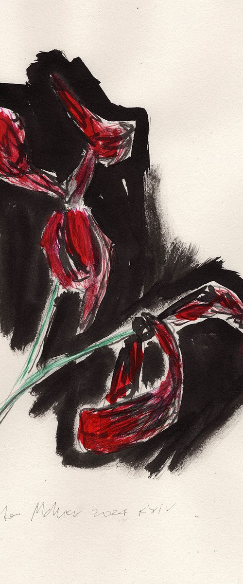 Withered Tulips by Anton Maliar
