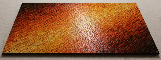 Warm knife texture elongate