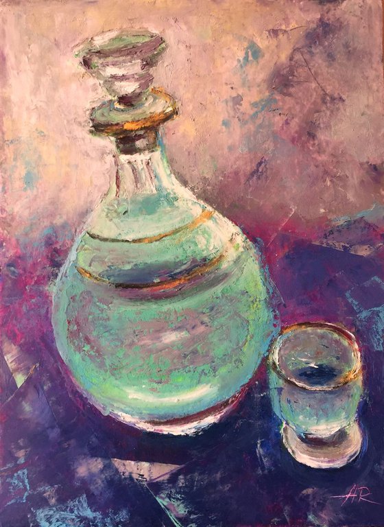 Still life with Decanter