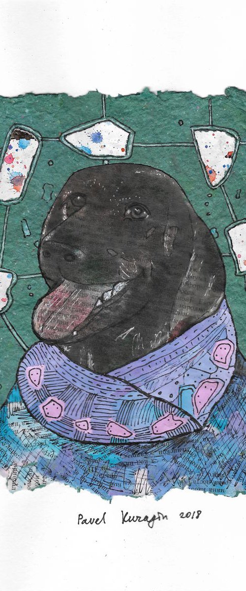 Aristocratic dog #9 by Pavel Kuragin