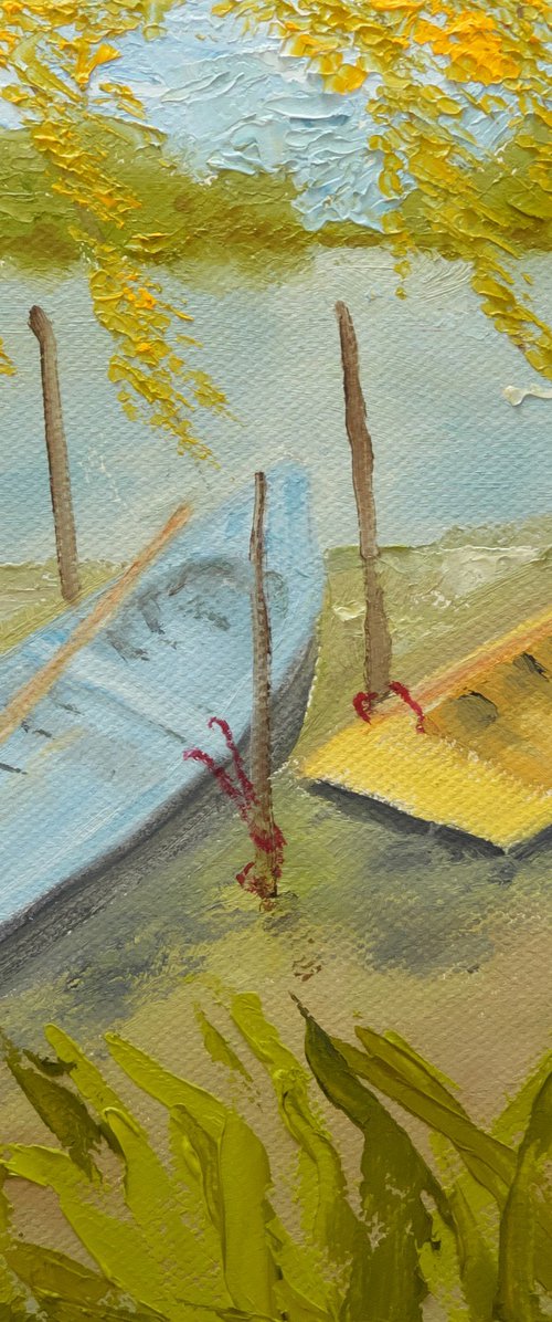 Moored Sandoli by Maddalena Pacini