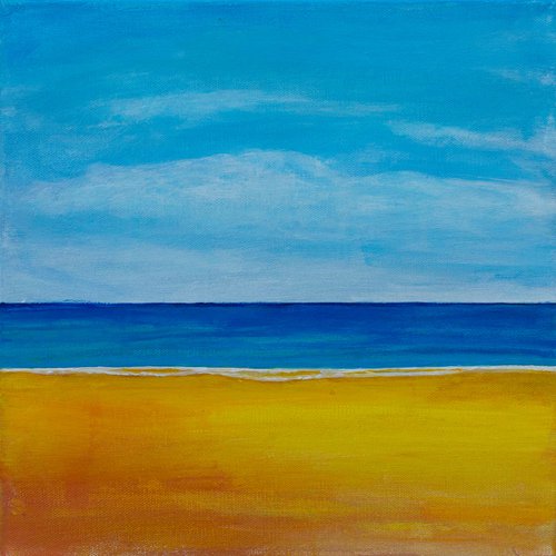 A Tranquil Seascape no.7 by KM Arts
