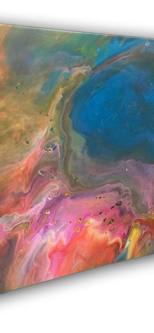 "In Your Dreams" - Original Abstract PMS Acrylic Painting - 20 x 16 inches by Preston M. Smith (PMS)