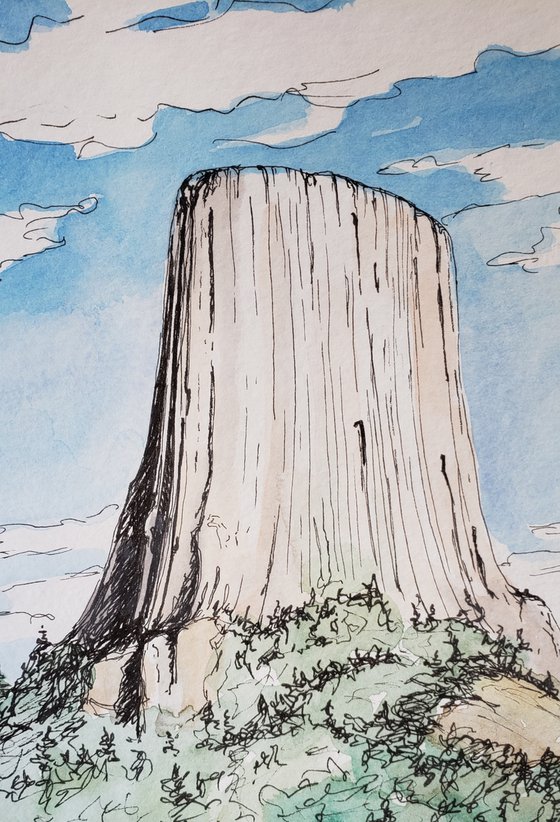 Landscape - National Parks - Wyoming - "Devils Tower"