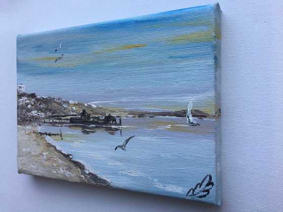View of Bournemouth Pier on a mini canvas