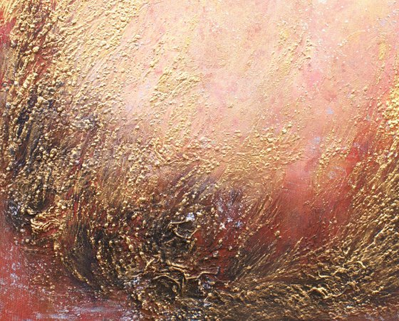 Abstract "Gold sphere"