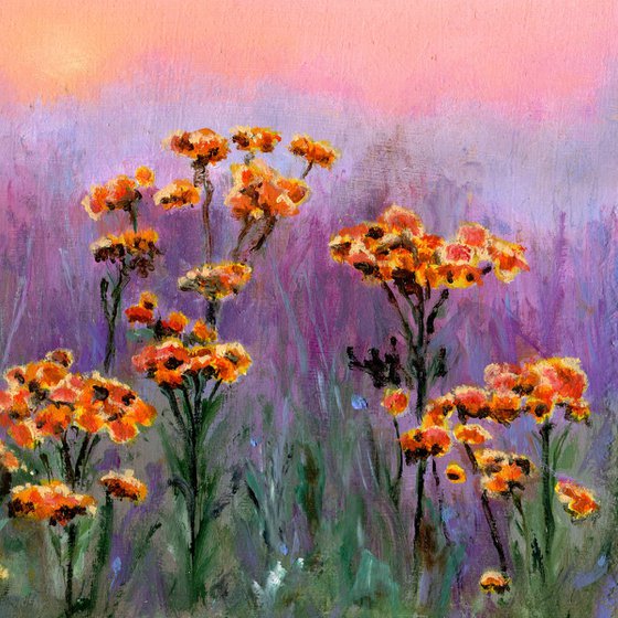 'Flowers at sunrise'