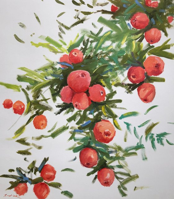 Red apples
