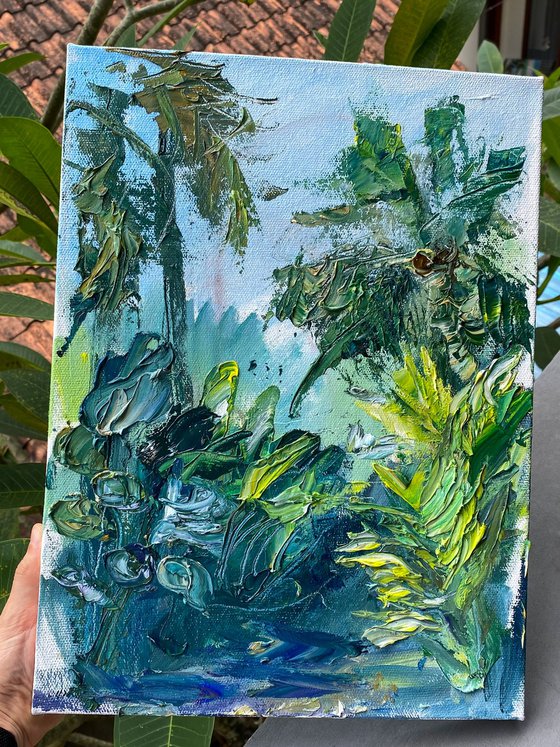 Bali Jungles Abstract Landscape