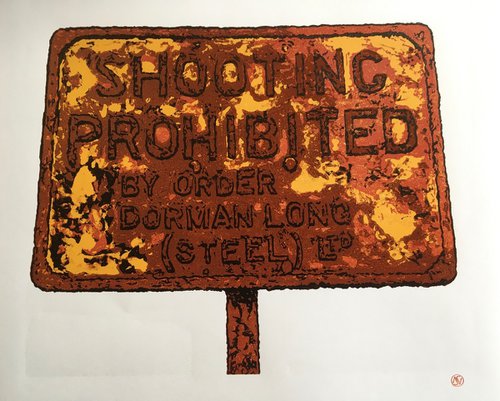 No shooting (version 2) by Susan Noble