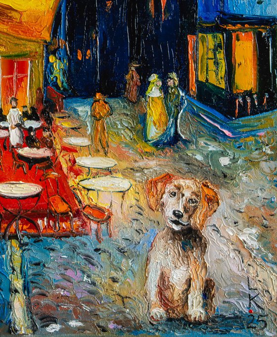 Who Let a Dog in the Painting?