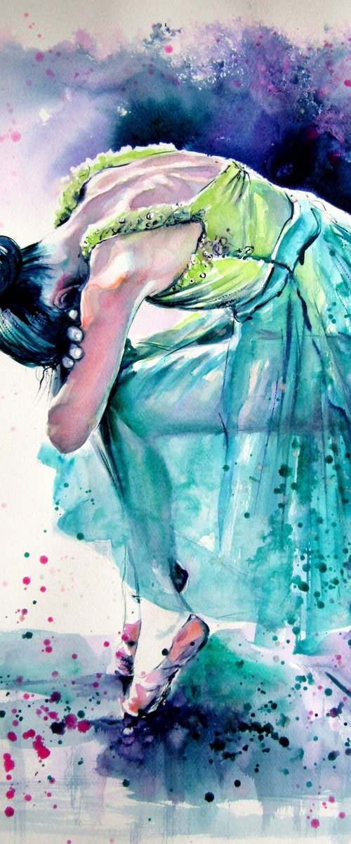 Resting ballerina II by Kovács Anna Brigitta