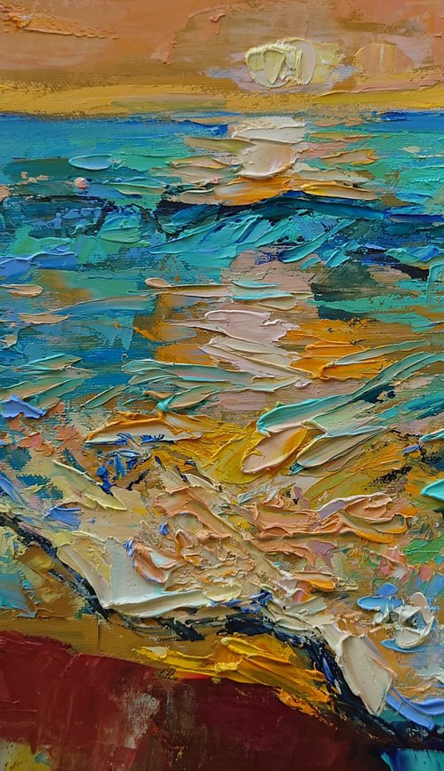 Echoes of the Infinite Sunset by Dalia Visockaite Kisieliene