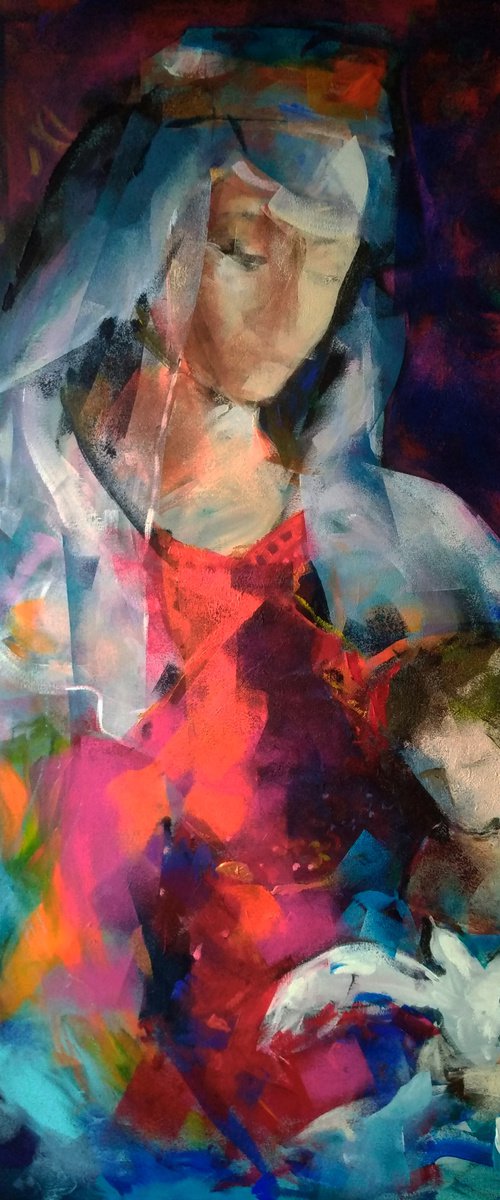 Madonna serie 1 by Marina Del Pozo