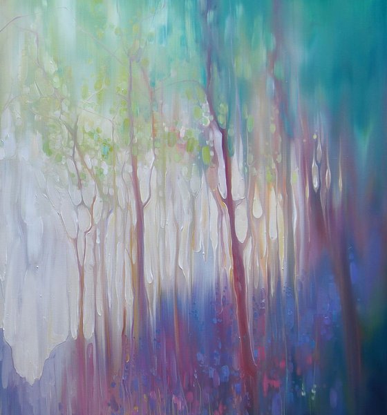 The Promise - an abstract woodland glade