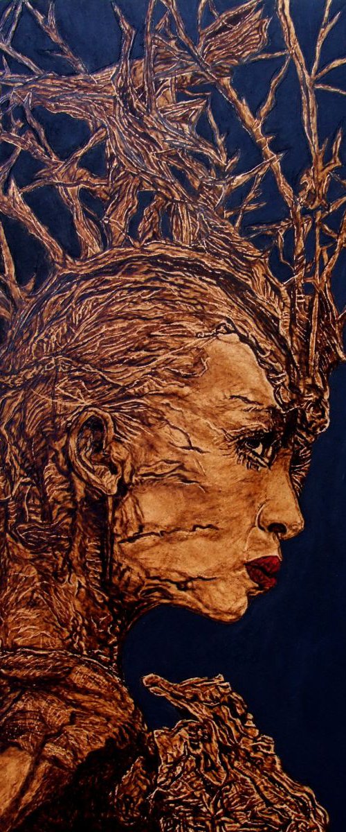 Beauty comes from nature by MILIS Pyrography