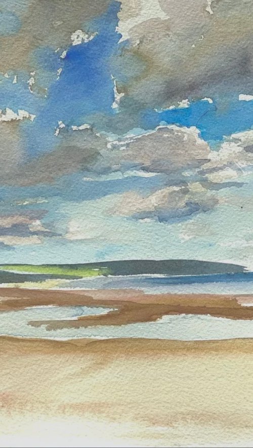 Harlyn Bay by Louise Gillard