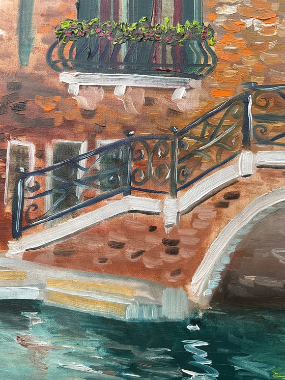 Smal bridge of Venice