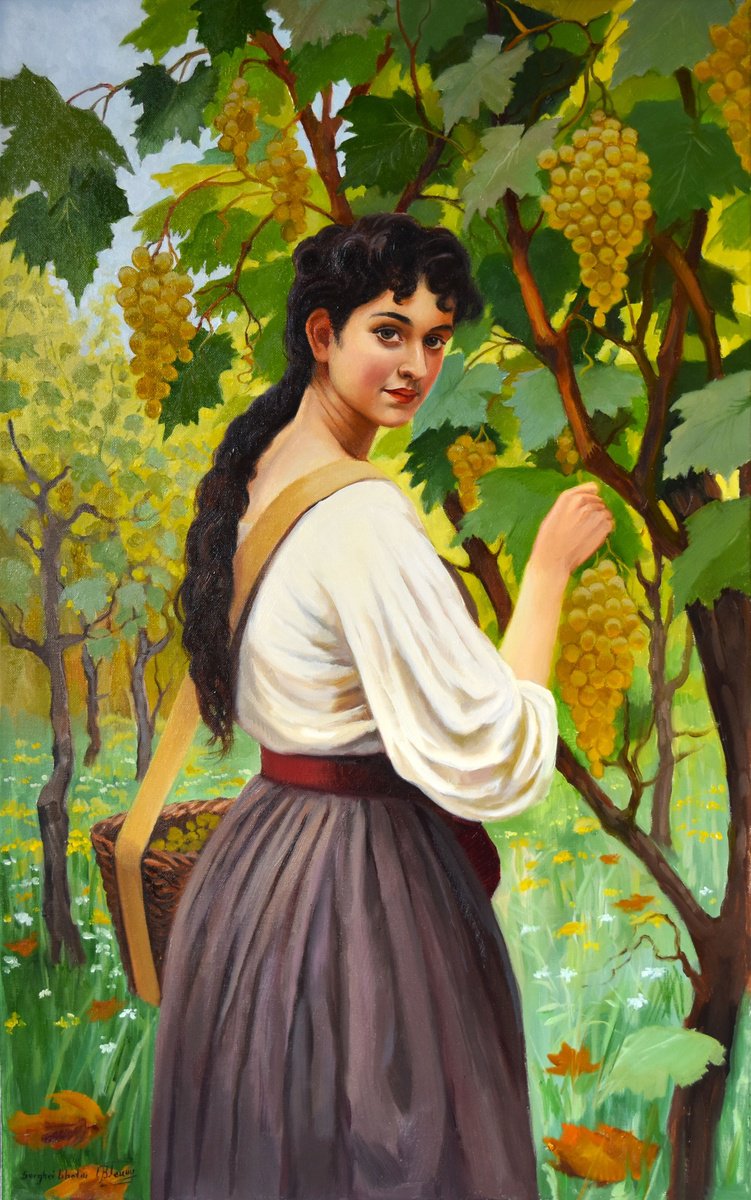 The grape picker by Serghei Ghetiu