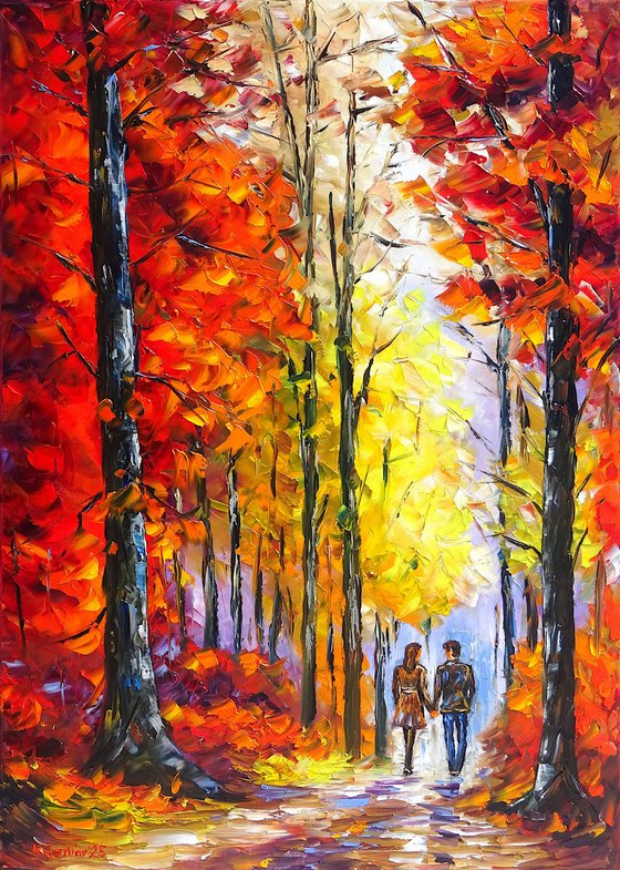 On the Autumn Path
