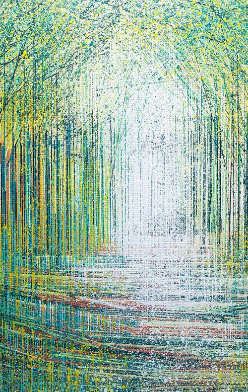 Tree Tunnel In Spring Light by Marc Todd