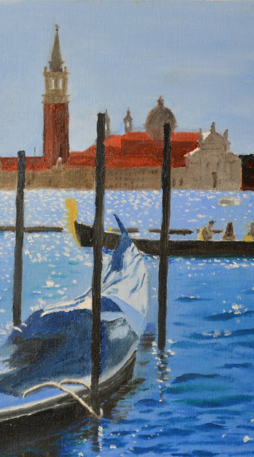 Isola di San Giorgio Maggiore by John Wellburn